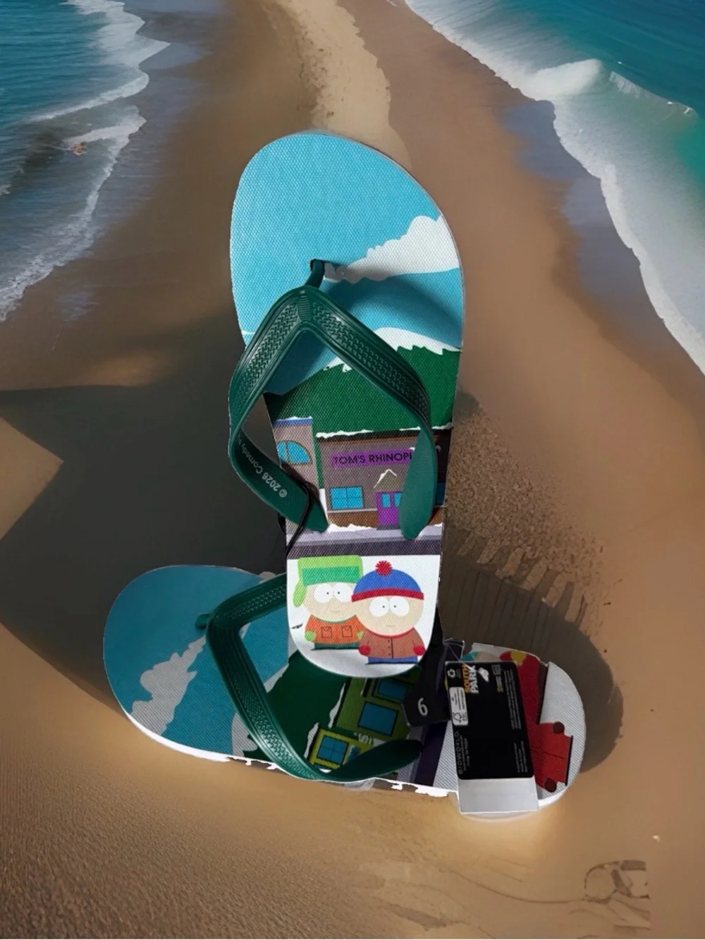 South Park sandals officially nwt